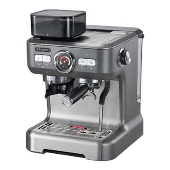 东菱 家用意式半自动双加热双水泵 研磨一体咖啡机 DL-5700D