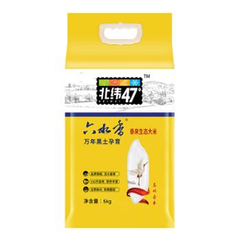 六水香 东北 长粒生态香米 5kg/袋