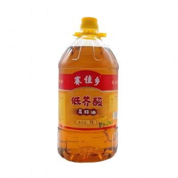 赛佳乡 低芥酸压榨菜籽油 非转基因食用油 5L