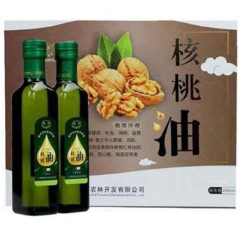 瀛天 天然硒核桃油礼盒 250ml*2瓶
