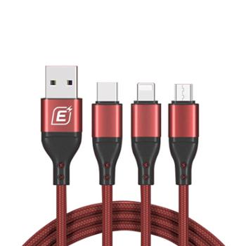 忆捷 三合一数据线 ec008