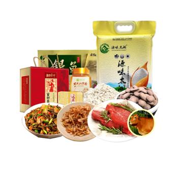 源味太湖 粮油米面套餐组合新年农特产品礼包E 8种/份套餐