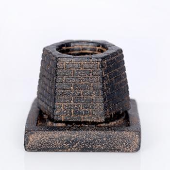 小井台 含底座 中国风工艺复古花盆