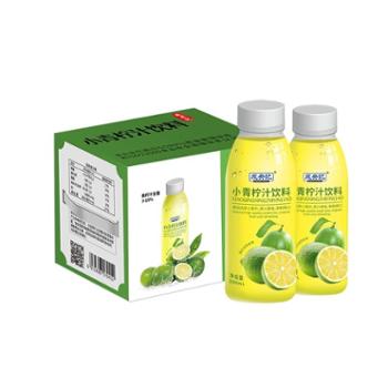 成央记 小青柠 NFC复合果汁 青柠汁维C果汁饮料 整箱 300ml*8瓶