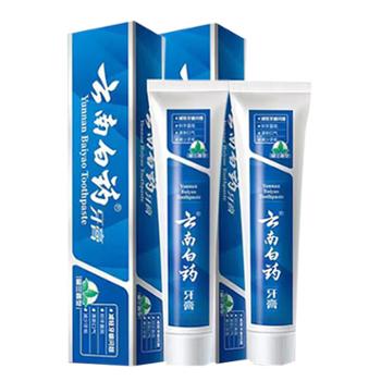 云南白药 牙膏留兰香型30g*2支装
