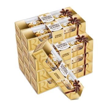 费列罗/FERRERO COLLECTION 榛果威化巧克力 5粒装*12条 盒装