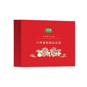 神农唛 六珍菌菇福运礼盒 380g