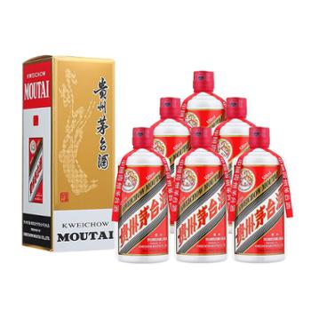 茅台 53度飞天 酱香型白酒 整箱装 500ml*6瓶