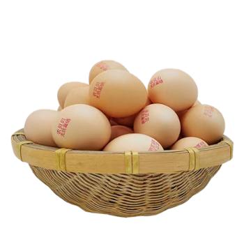 庞小斌 农贝贝可生食富硒鲜鸡蛋无公害约1.6kg 30枚/箱