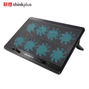 联想/lenovo ThinkPad联想笔记本散热器笔记本支架 八风扇/七档多角度调节/双USB/降温降噪/13-17英寸笔记本 ZJA9