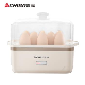 志高 （CHIGO)煮蛋器 JPZDQ616 家用多功能煮蛋器蒸蛋神器早餐机