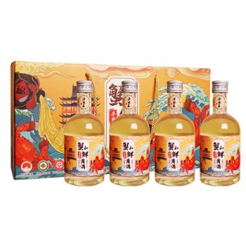 庐陵王 房县鲜洑汁黄酒 蟹和鲜 12度清爽型 375ml*4瓶