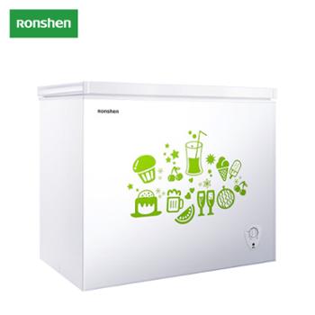 容声/Ronshen 205升减霜小型冰柜家用冷藏冷冻转换单温冷柜一级能效 BD/BC-205MB