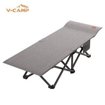 威野营（V-CAMP）云想折叠床户外办公室午休床单人午睡躺椅便携式行军床医院陪护床VF1010