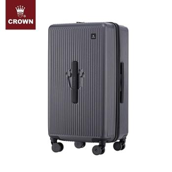 皇冠 行李箱25英寸 旅行手提箱 多功能旅行箱大空间多收纳 C-F2021H 