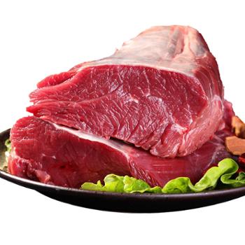 佳乐 宁夏散养黄牛肉新鲜原切牛后腿2斤 1KG 后腿肉