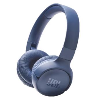 JBL 蓝牙头戴式耳机 无线通话降噪耳机耳麦 TUNE520BT 长续航 蓝牙5.3 蓝色