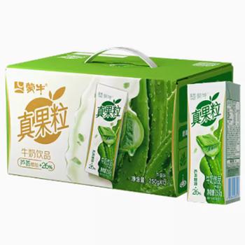 蒙牛 真果粒芦荟味 250ml*12盒