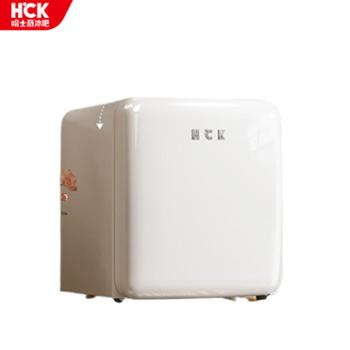 哈士奇/HCK HCK哈士化妆品冰箱42升冷藏护肤品面膜母乳保鲜 专利恒湿 自由分区 BC-46COC