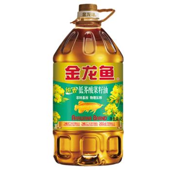金龙鱼 纯香低芥酸菜籽油5L