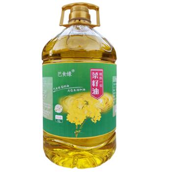 巴食缘 一级精炼菜籽油 5L