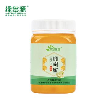 绿多源 椴树蜜农家自产水冲蜂蜜 500g