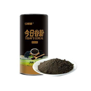 今粮道 黑芝麻糊粉黑枸杞桑葚黑米黑豆五黑粉五谷杂粮 370g