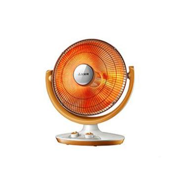 艾美特 小太阳取暖器电热扇大号摇头电暖气 HF12081T-W