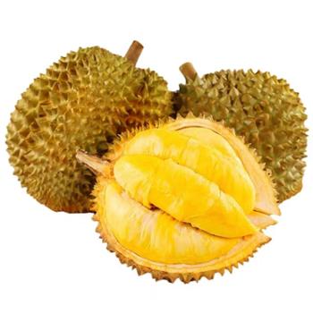 怡瑶 新鲜现摘金枕榴莲 1-4个装 香甜软糯