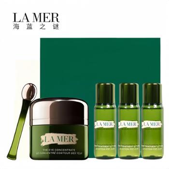 海蓝之谜/LAMER 浓缩密集修护眼霜15ml/瓶+精粹水3瓶*30ml/瓶