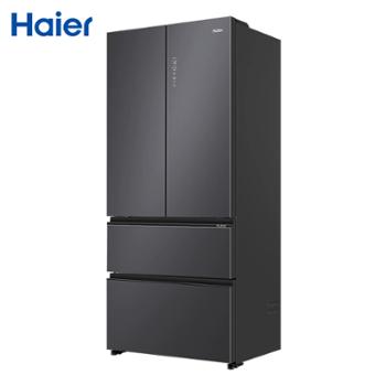 海尔/Haier 502升法式门冰箱零嵌入全空间保鲜EPP超净系统母婴专属空间一级能效家用省电 BCD-502WGHFD14SJU1