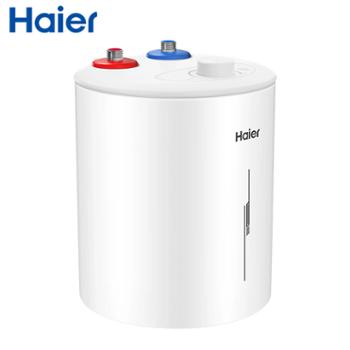 海尔/Haier 电热水器 6.6升2200W一级能效家用上出水厨房热水器速热储水式 EC6.6YB22