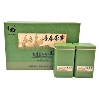 龙雀春陕茶一号绿茶翠峰250g盒装