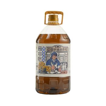 玺丰收 原香菜籽油 5L/桶