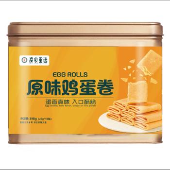 深农星选 鸡蛋卷 390g