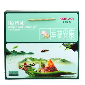 AKHUAQI 花旗幸福安康 端午粽子 1100g
